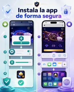 Instala la app de forma segura