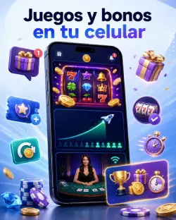 Juegos y bonos en tu celular